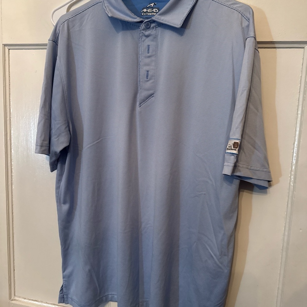 Izod Men's Light Blue Polo Shirt